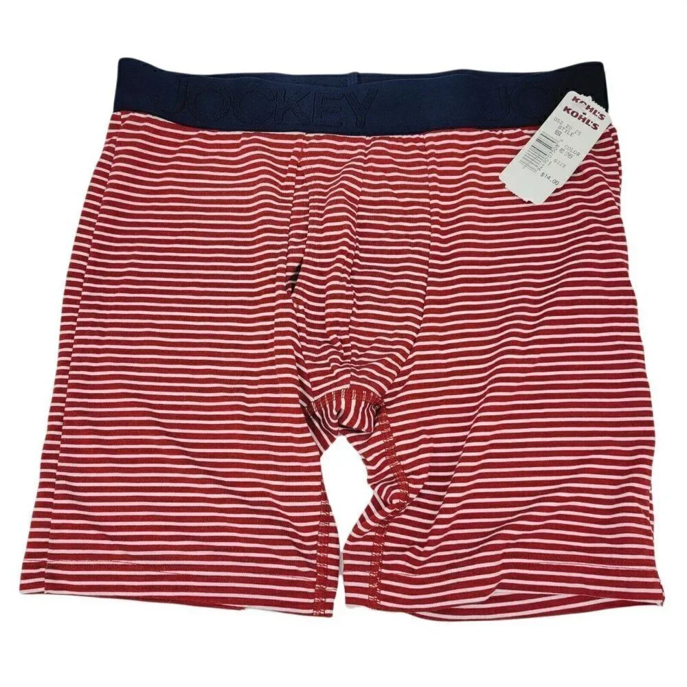 Mens Jockey Sm Underwear 4 Low Rise Briefs 1 Bonus Boxer Brief New W/O Package